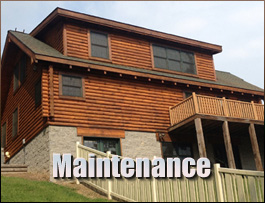  Brunswick, North Carolina Log Home Maintenance